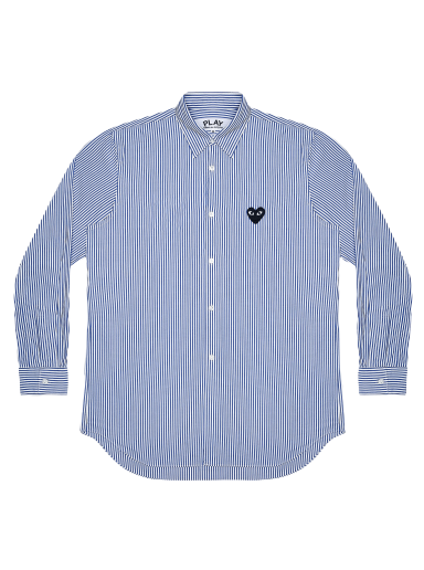 Košulja Comme des Garçons PLAY Striped Shirt Plava | AZ B018 051 1