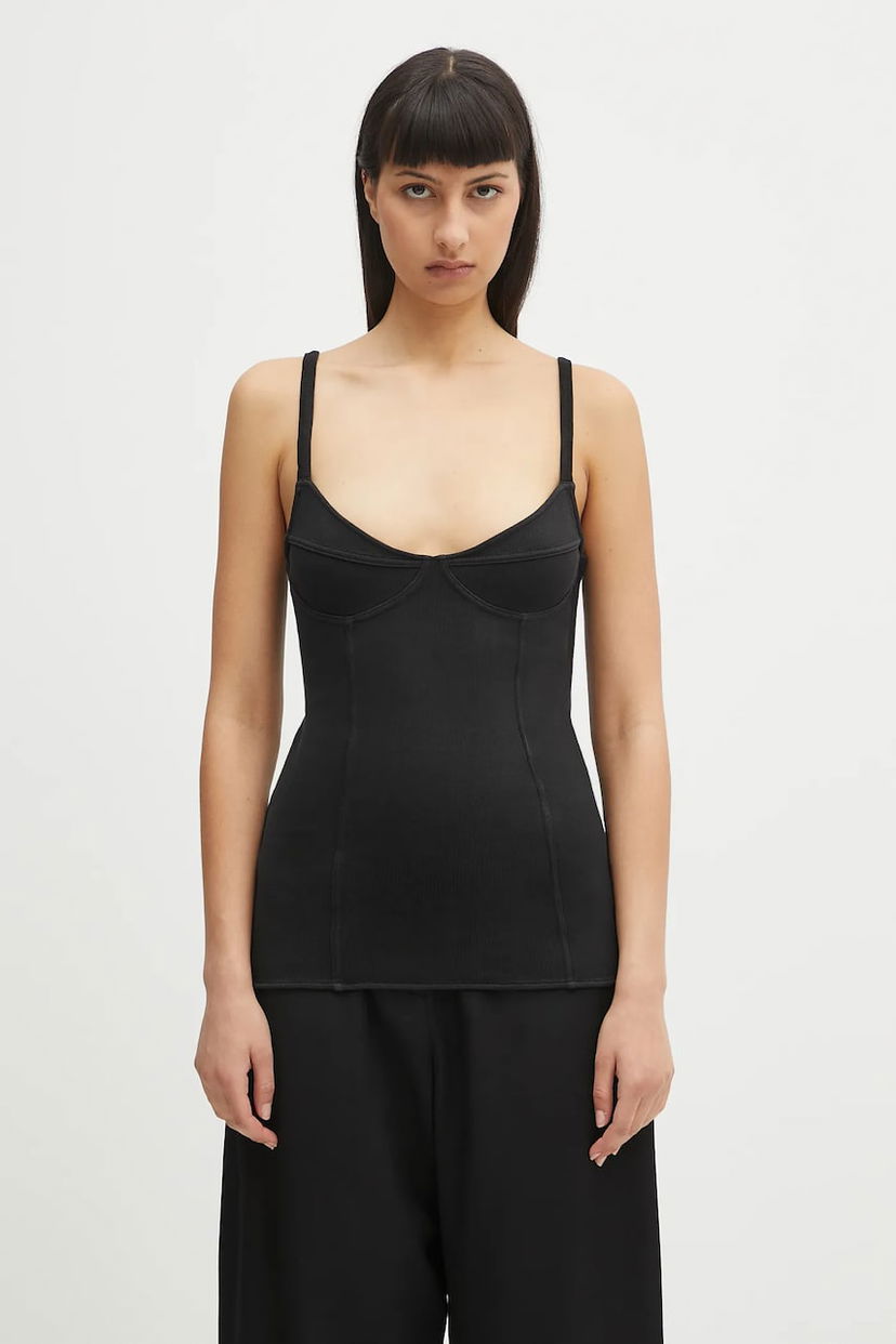 Majica bez rukava OUR LEGACY Our Legacy Cami Tank Top Crna | W2256CW