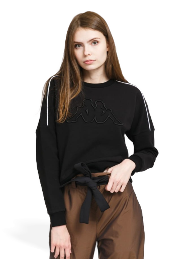 Dukserice Kappa Logo Tape Barge Crna | 311527W 005