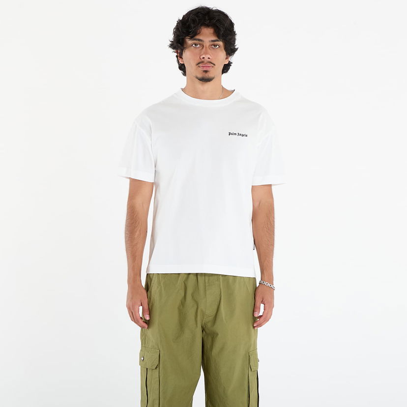 Majica kratkih rukava Palm Angels Palm Angels Classic Logo T-Shirt Bijela | PM2B003F25JER0018484