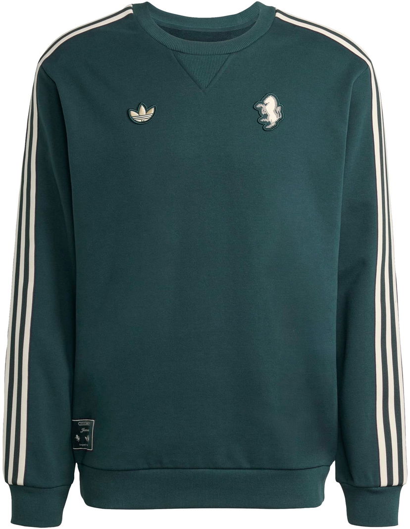 Dukserice adidas Originals Juventus Icon Sweatshirt Zelena | jm9454