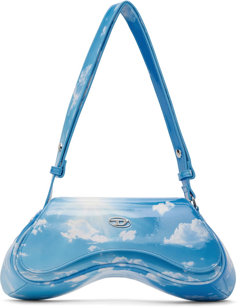 Ručna torbica Diesel Diesel Play Crossbody Clutch Plava | X10221 P6019