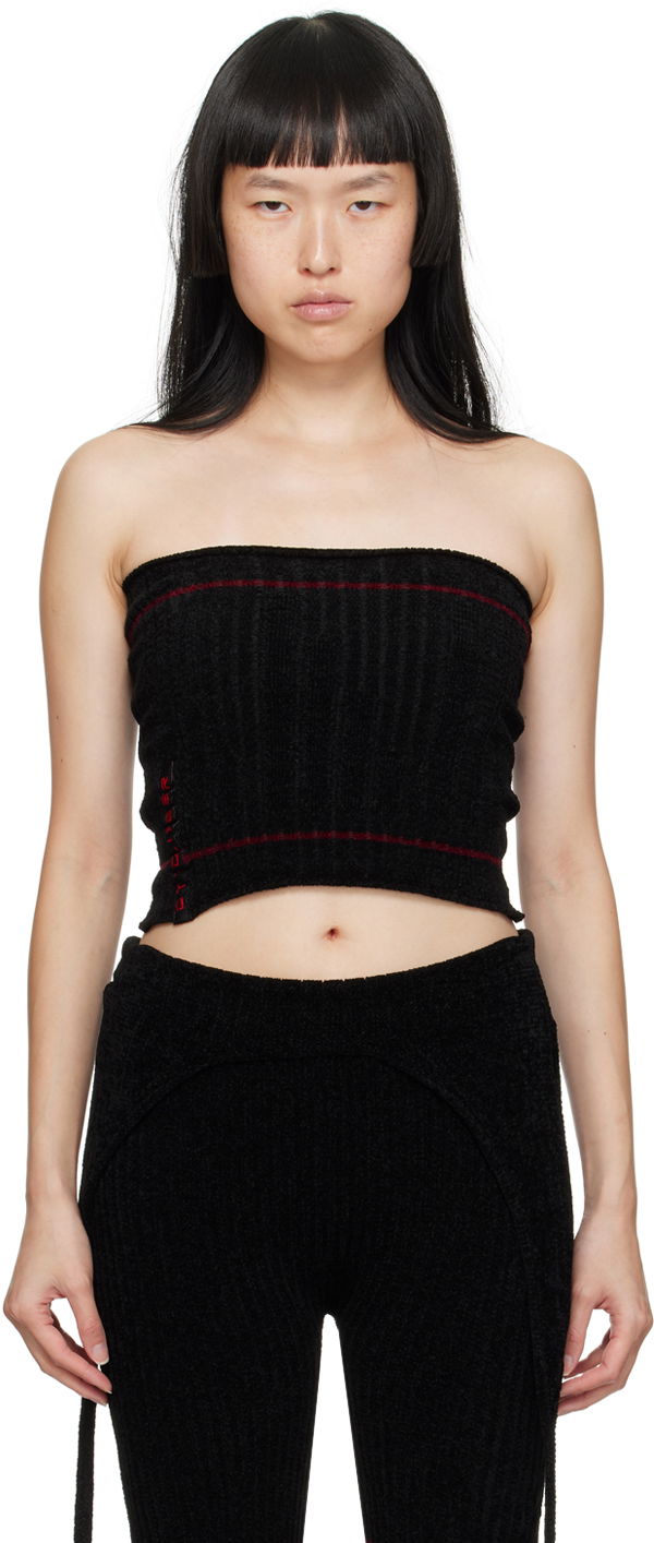 Majica bez rukava Ottolinger Ottolinger Patch Tube Top Crna | 708001