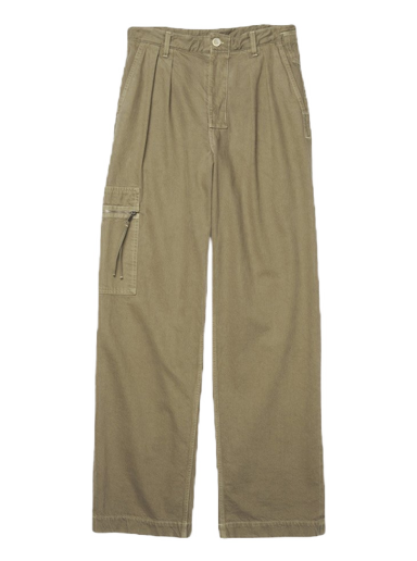Hlače Jacquemus Le de Nimes Bicou Pleated Bež | 226DE009-1016-56A