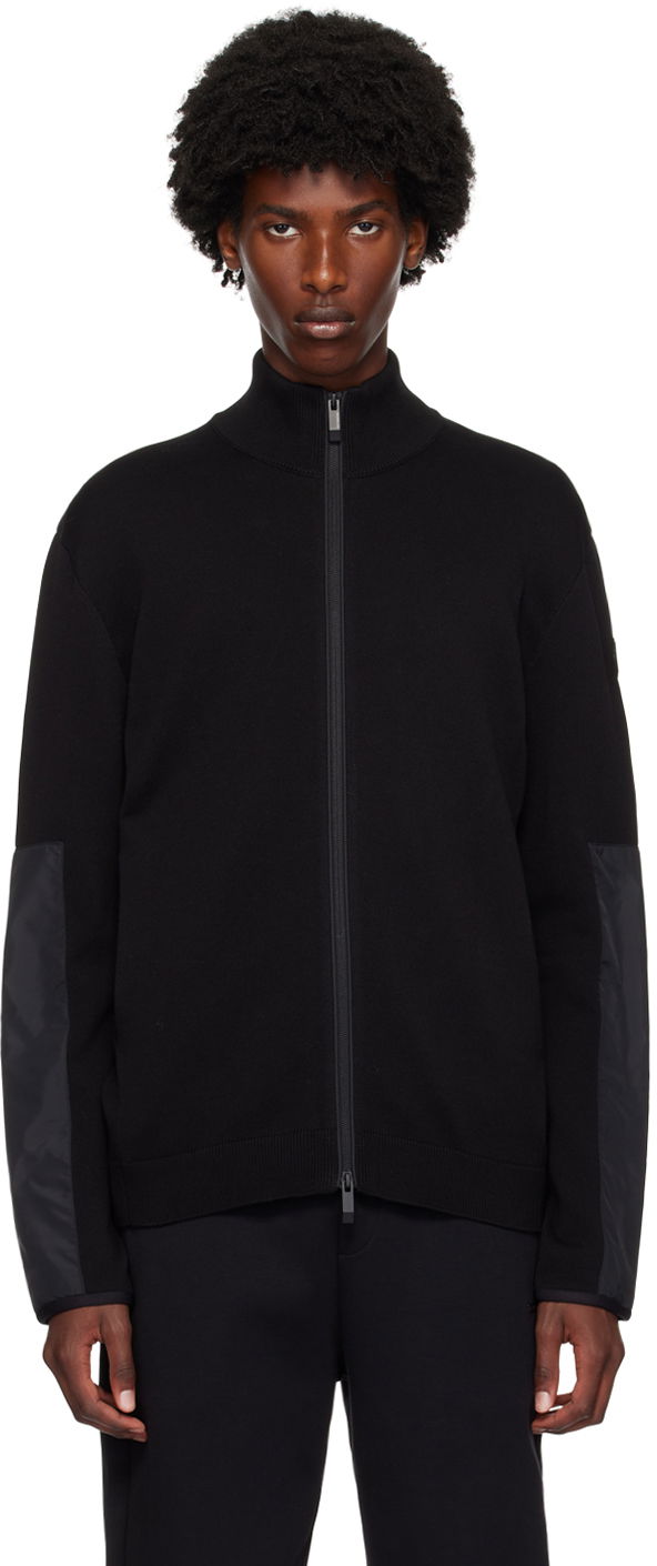 Džemper Moncler Black Matt Sweater Crna | J20919B00009M1367