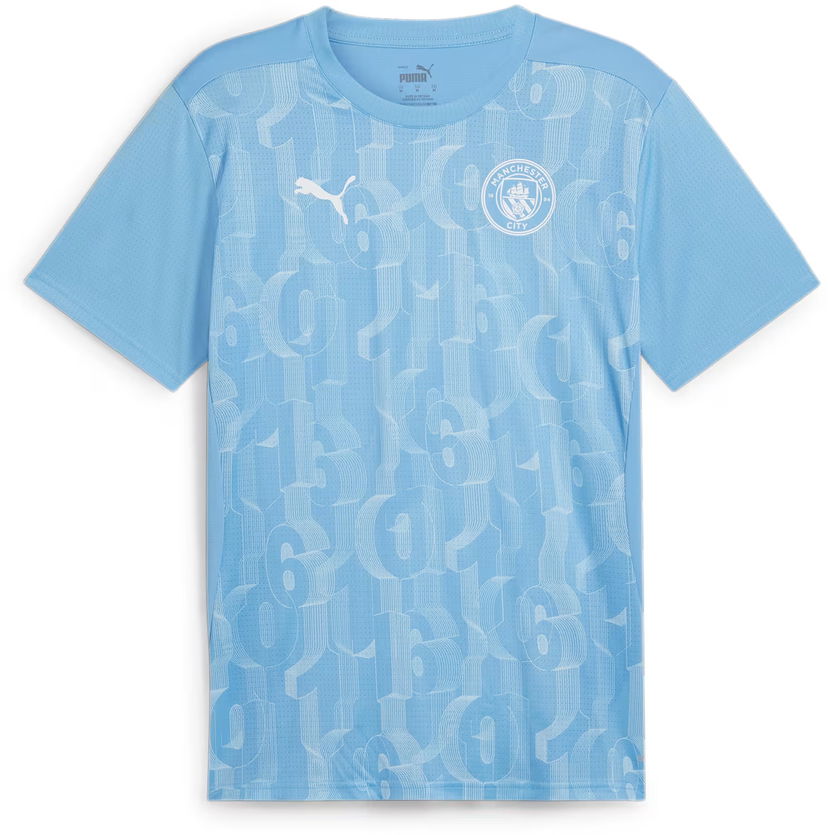Majica kratkih rukava Puma Manchester City Pre-match Short Sleeve Jersey Men Plava | 777578-21