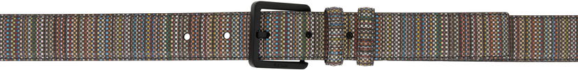 Pojasevi Paul Smith Paul Smith 'Signature Stripe' Coated Canvas Belt Višebojno | M1A-8110-PCOABE-PR