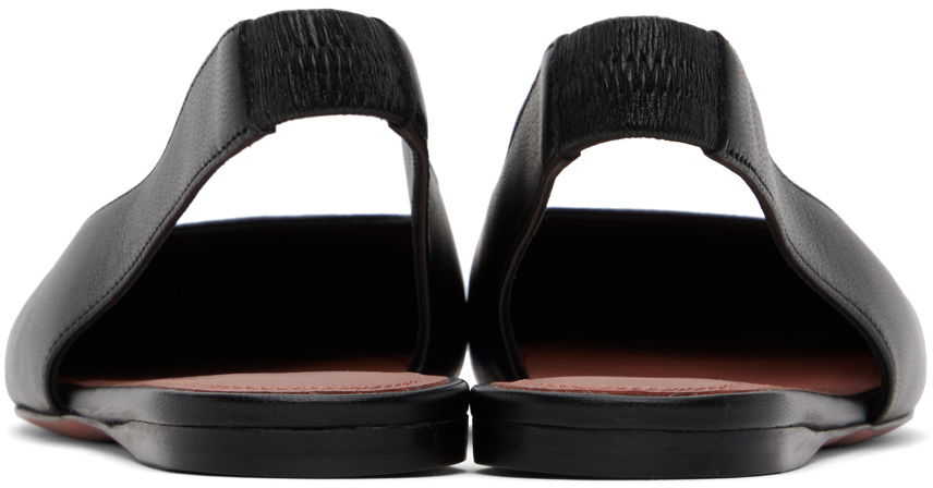 Dodaci Amina Muaddi Amina Muaddi Ane Slingback Ballerina Flats Crna | ANE SLINGBACK FLAT NAPPA, 1