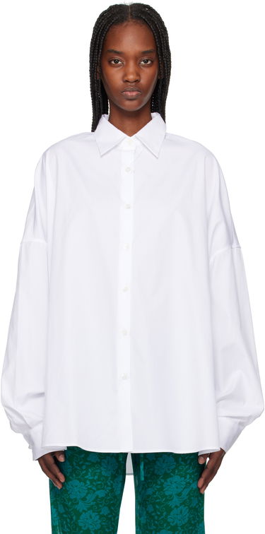 Košulja Dries Van Noten Dries Van Noten Cotton Poplin Shirt Bijela | 251-010700-1466, 0