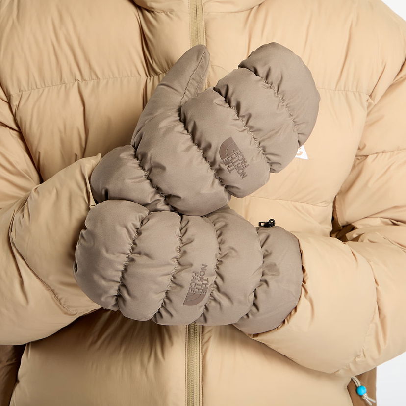 Rukavice The North Face Montana Puffer Mitt Bež | NF0A88JQBOW1