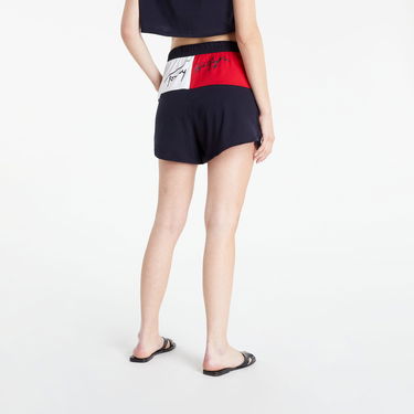 Kratke hlače Tommy Hilfiger High Waist Shorts Tamnoplava | UW0UW03468-DW5, 3