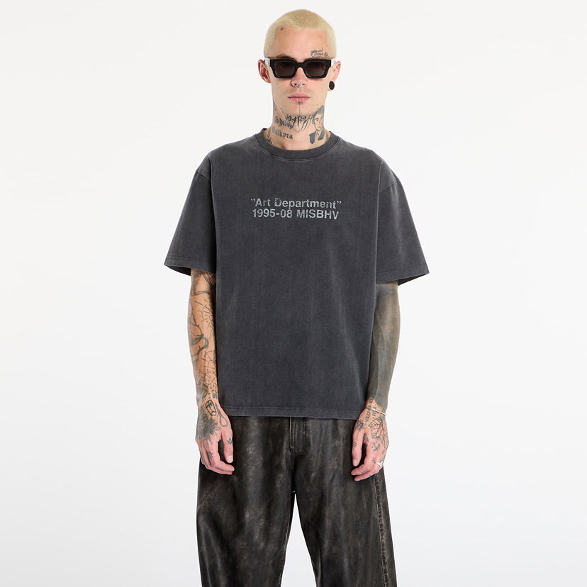 Majica kratkih rukava MISBHV Basic T-Shirt Art Department 1995-08 Siva | 251M132