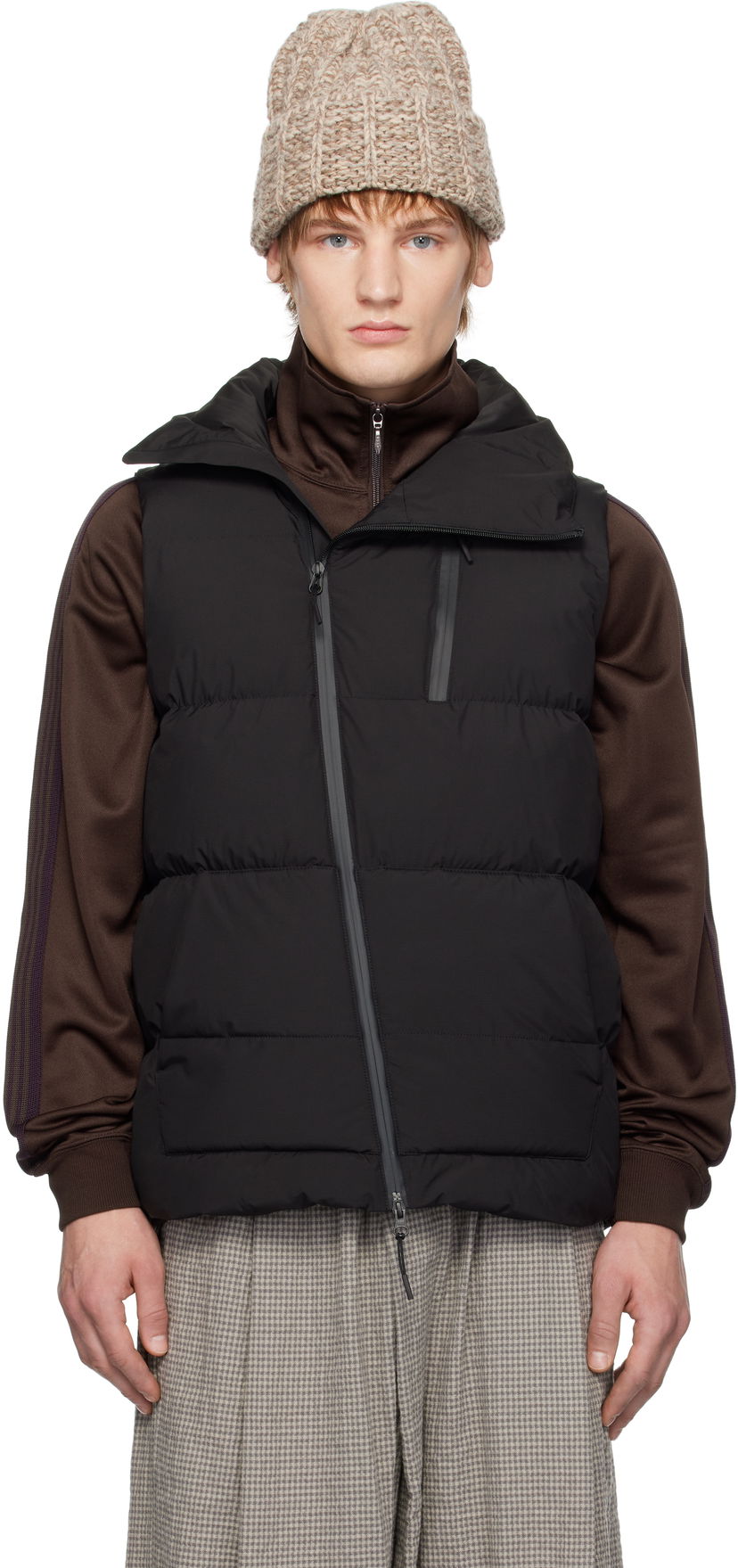 Prsluk Maharishi Padded Asymmetrical Tech Vest Crna | 1382