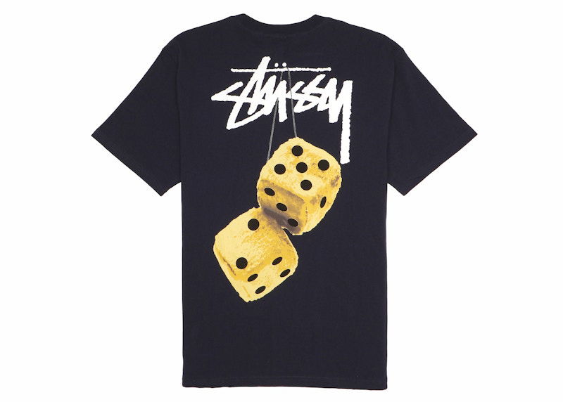 Majica kratkih rukava Stüssy Fuzzy Dice Graphic T-Shirt Crna | 1904765-NAV