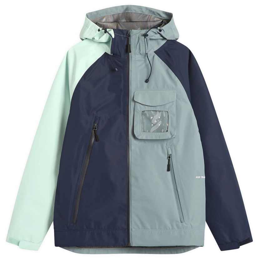 Vjetrovka Pop Trading Company Pop Trading Company Oracle Jacket, Size Large Višebojno | POPSS25-05-001