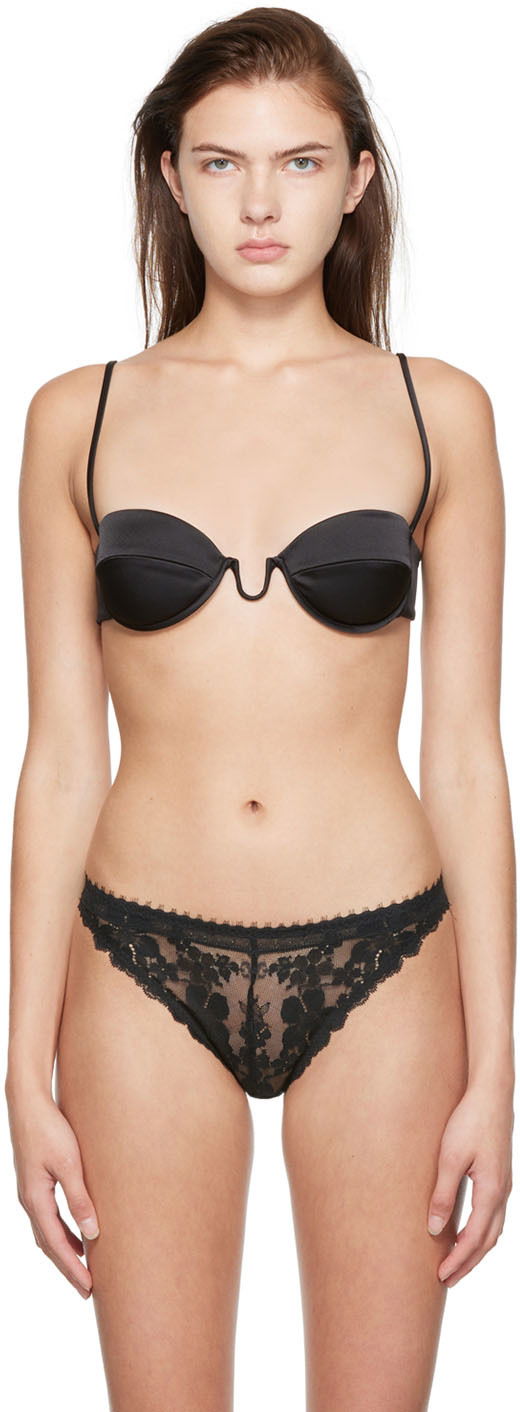 Grudnjak Stella McCartney Underwired Bra Crna | 6T00213AU309