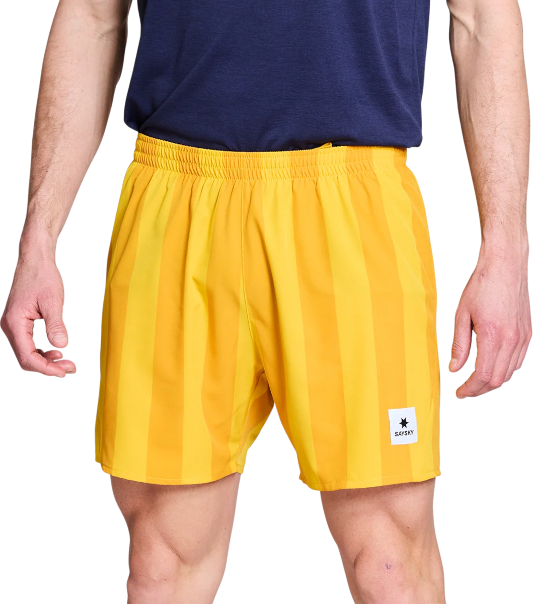 Kratke hlače Saysky Saysky Stripe Pace 5" Shorts Žuta | nmrsh21c-008, 0