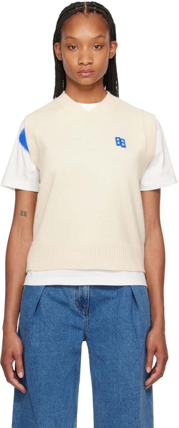 Džemper ADER ERROR Sleeveless Knit Vest Bež | BMSGFYKT0201OT