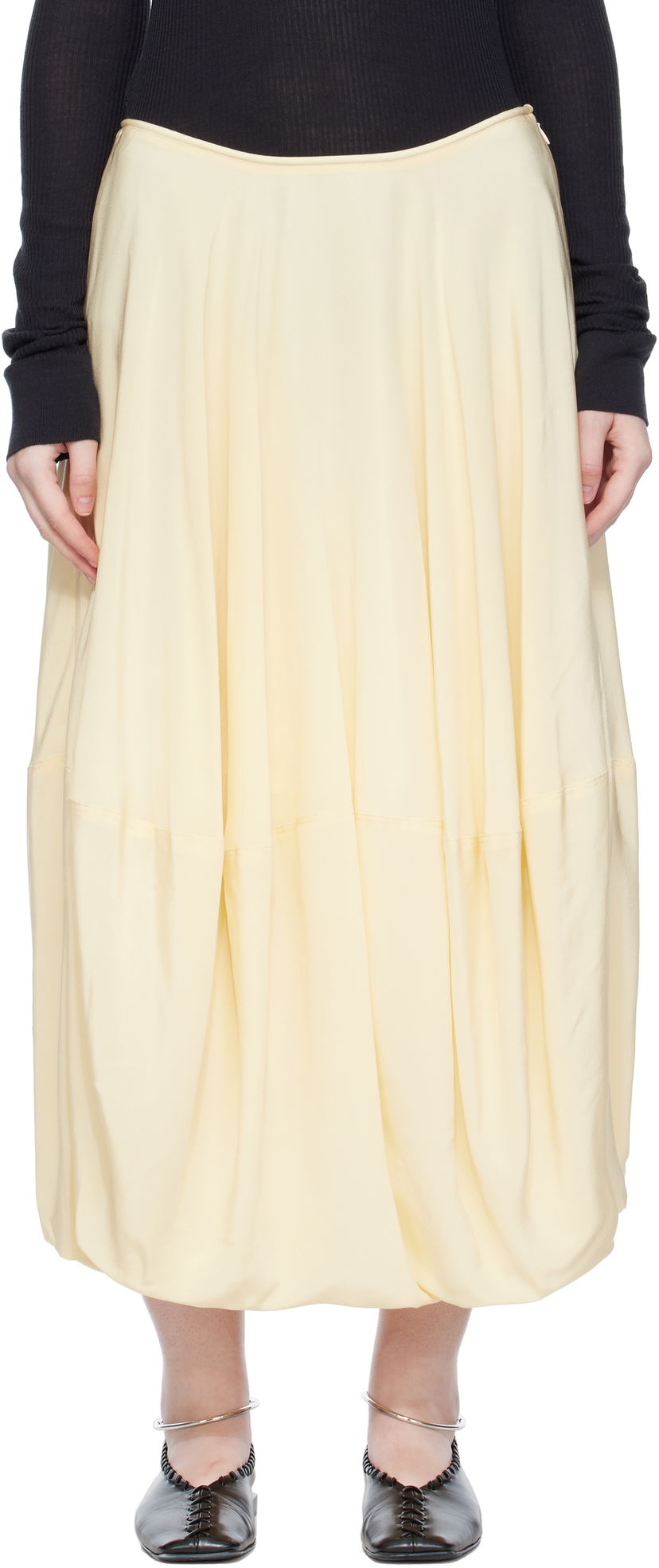 Suknja LEMAIRE Balloon Maxi Skirt Žuta | SK1053 LF1446