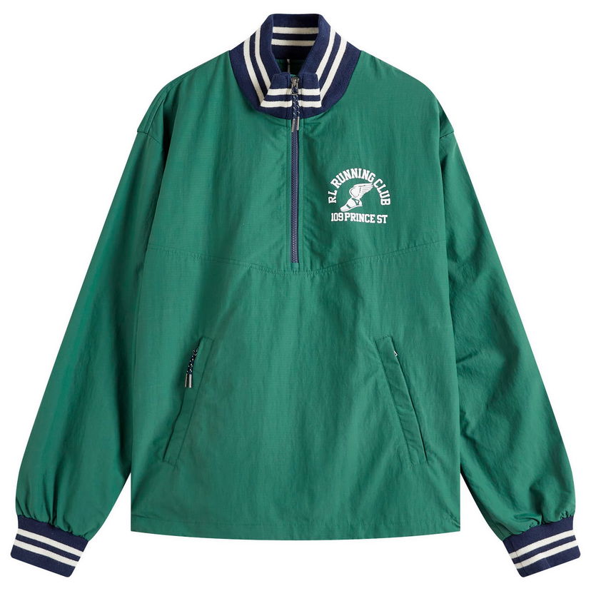 Vjetrovka Polo by Ralph Lauren Ralph Lauren Run Club Pullover Jacket Zelena | 710962240001