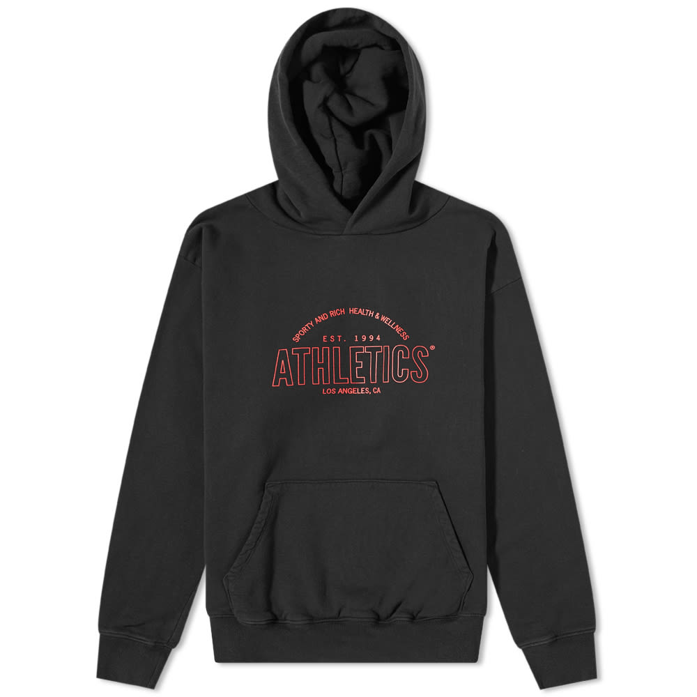 Dukserice Sporty & Rich Athletics Hoodie Crna | HO481FB, 0