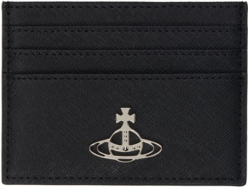 Novčanik Vivienne Westwood Saffiano Card Holder Crna | 54030006W-L001N-