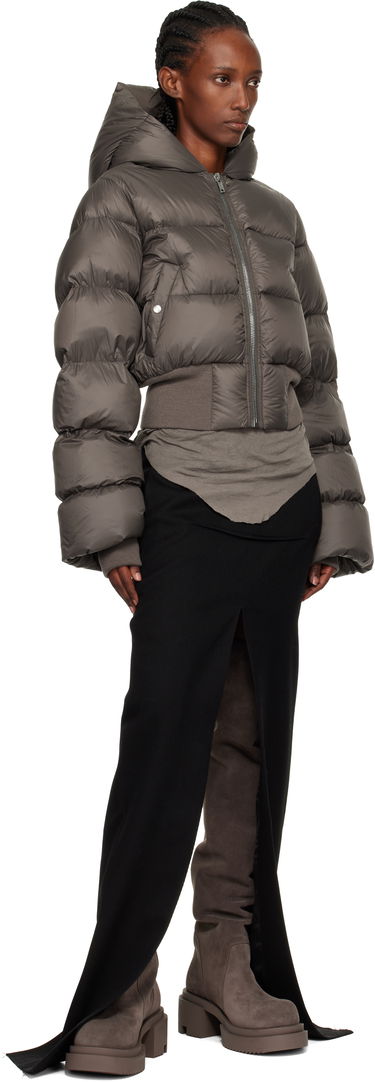 Pernata jakna Rick Owens Concordians Hooded Down Jacket Siva | RP02E4775 NPD3, 3