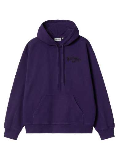 Dukserice Carhartt WIP Onyx Script Hoodie Ljubičasta | I032865_1ZT_XX