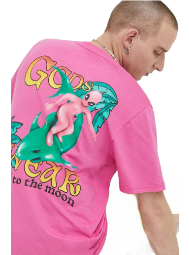 Majica kratkih rukava GCDS Cotton Tee Ružičasta | SS23M130653