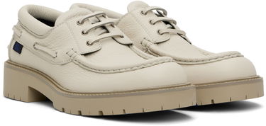 Odjeća Burberry Burberry Raft Boat Shoes Bijela | 8101631, 3