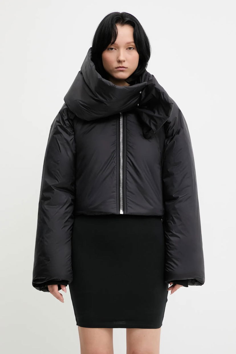 Pernata jakna Rick Owens Rick Owens DRKSHDW Convertible Puffer Jacket Crna | DS02E7727.NP