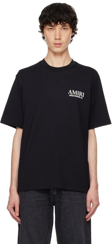 Majica kratkih rukava AMIRI Stacked T-Shirt Crna | AMJYTE1075, 0