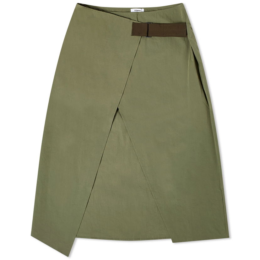 Suknja Miaou Miaou Solana Midi Wrap Skirt, Size X-Small Zelena | 4053NYLMT