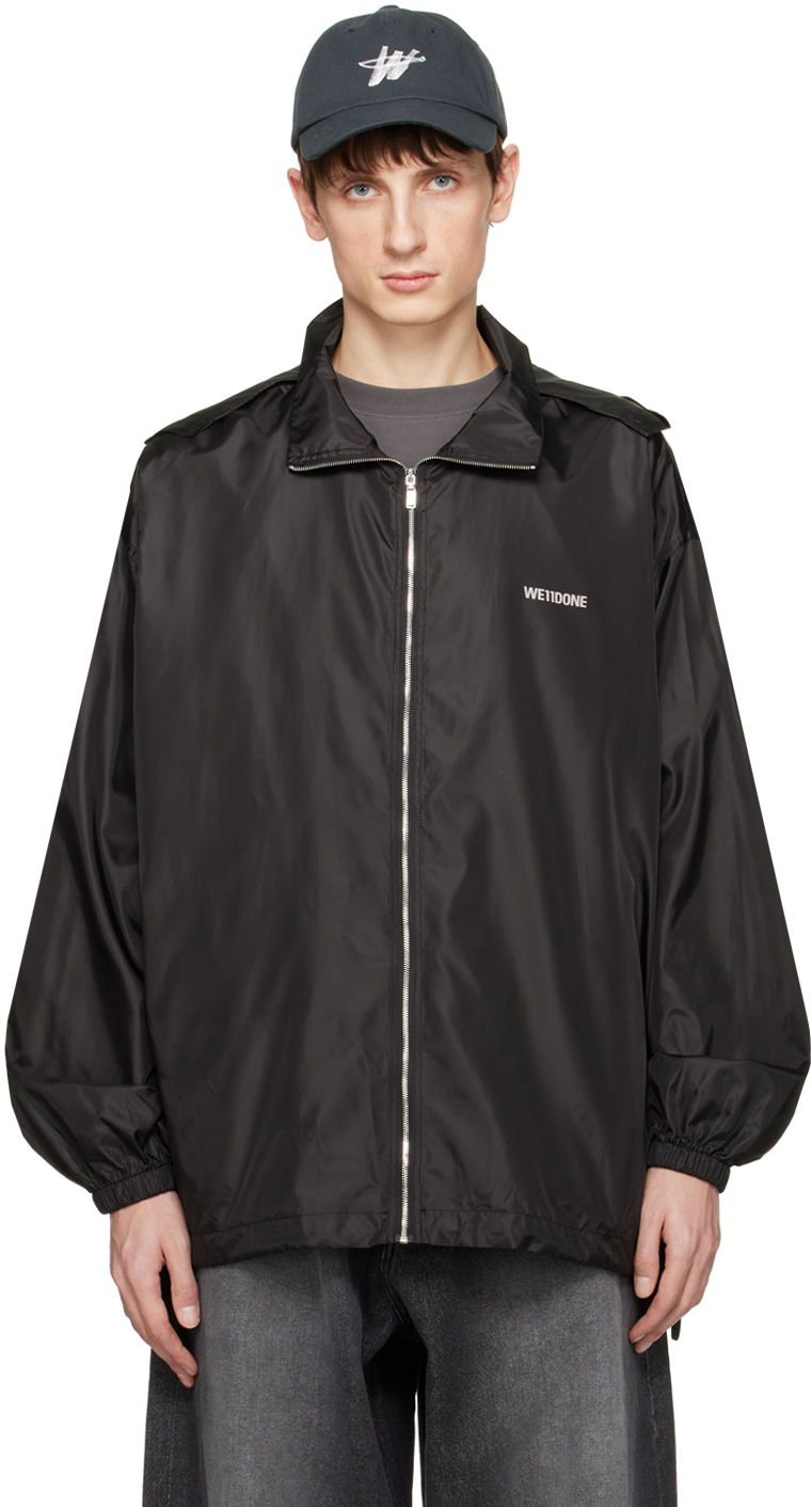 Vjetrovka We11done Zip Jacket Crna | WD-JP2-20-901-U-BK