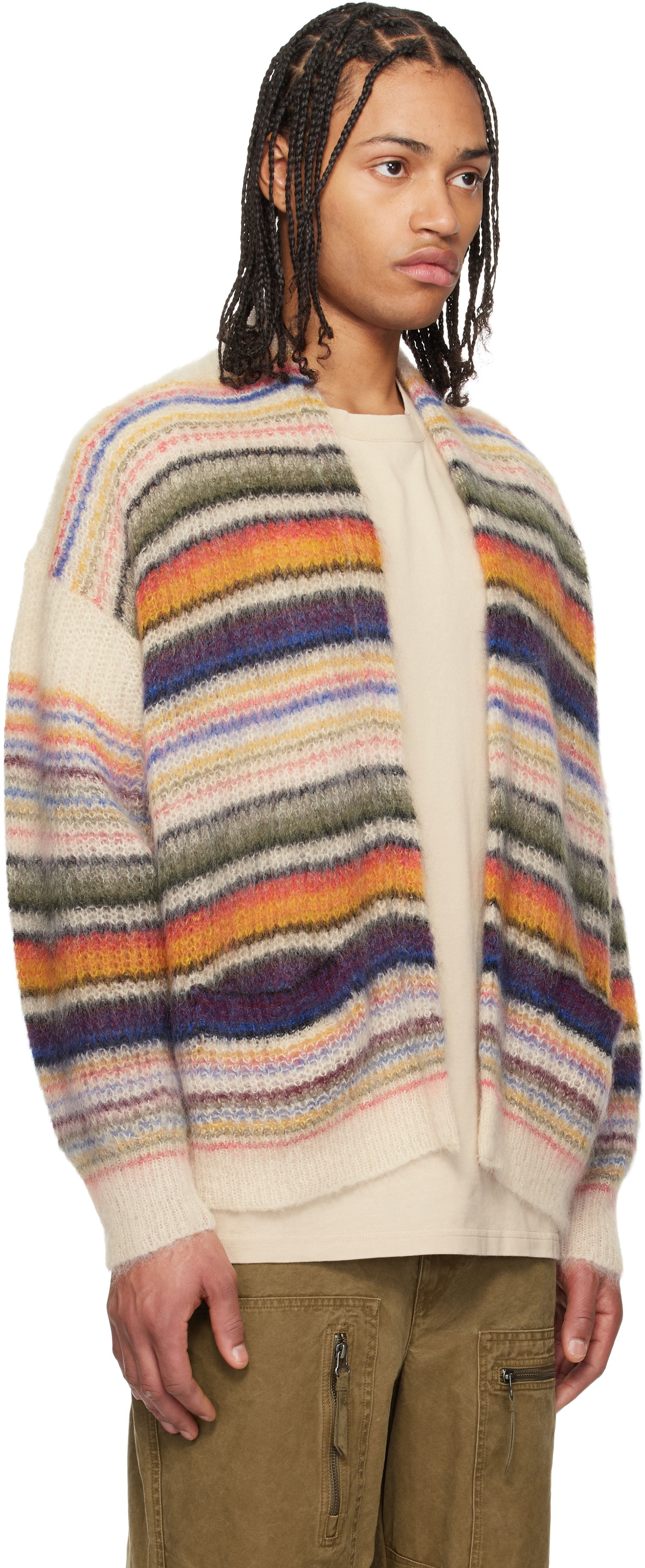 Džemper ISABEL MARANT Isabel Marant Danah Striped Open Cardigan Višebojno | 25PCA0014HA-C1L09H, 1