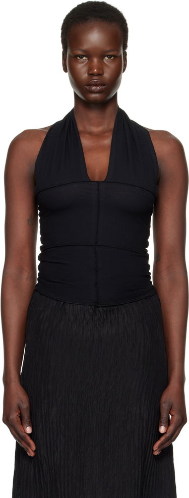 Majica bez rukava Baserange Cinder Halter Top Crna | TOCH-RB-EXSP25, 0