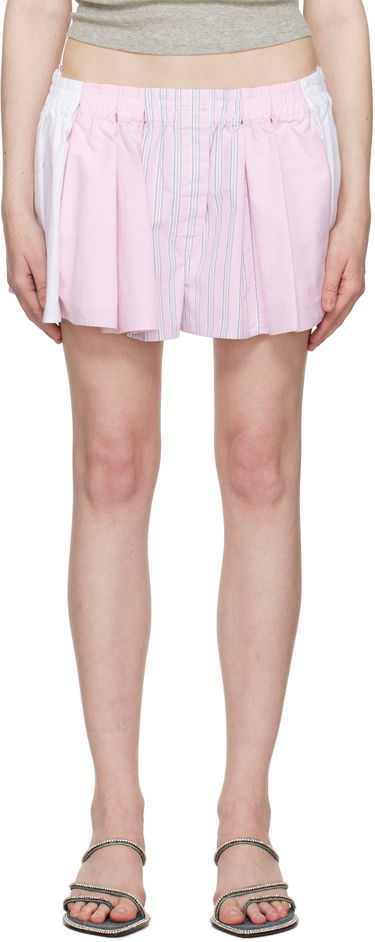 Kratke hlače Alexander Wang Alexander Wang Oxford Boxer Shorts Ružičasta | 1WC2254812, 0