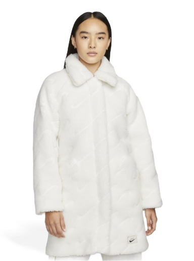 Jakna Nike Sportswear Icon Clash Long Jacket Bijela | DD5088-133