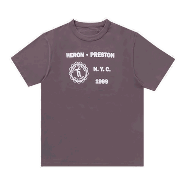 Majica kratkih rukava HERON PRESTON Medieval Heron Tee Siva | HMAA032F22JER0060901, 0