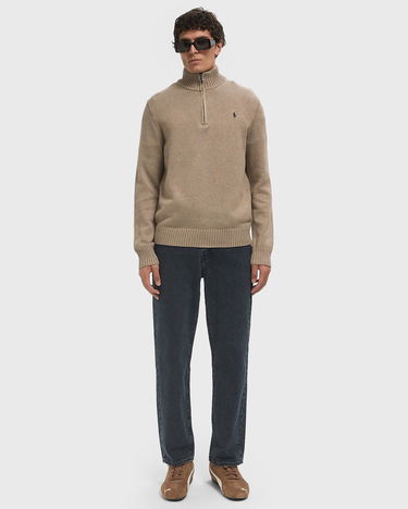 Džemper Polo by Ralph Lauren Polo Ralph Lauren Half-Zip Sweater Bež | 710859939510, 2