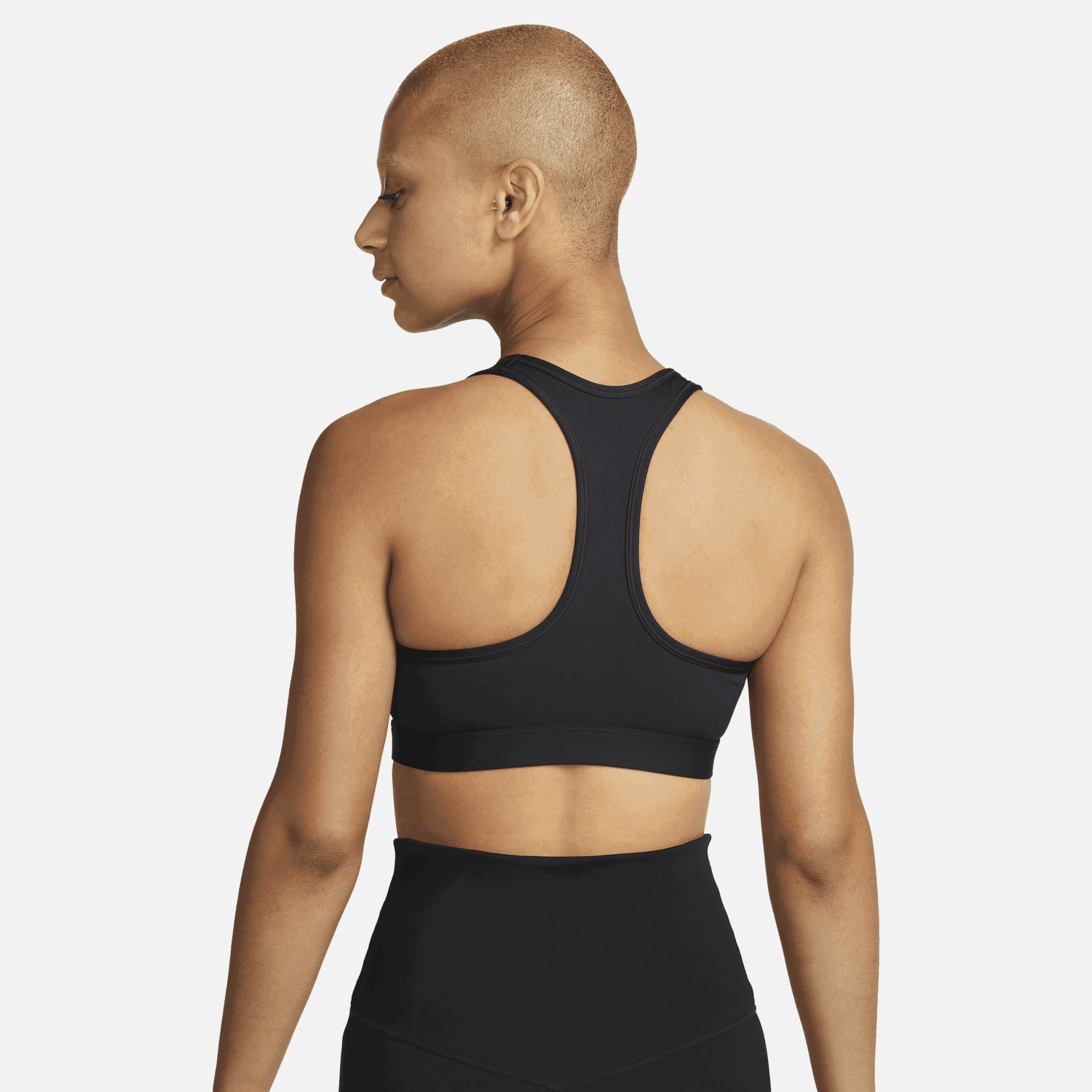 Grudnjak Nike Swoosh Crna | DX6821-010, 1
