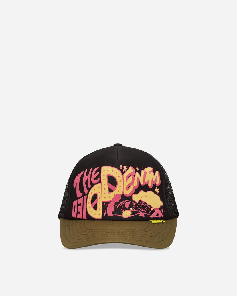 Kapa KAPITAL TH.D.D. The Denim Graphic Trucker Cap Višebojno | K2506XH547 BLKXKHA