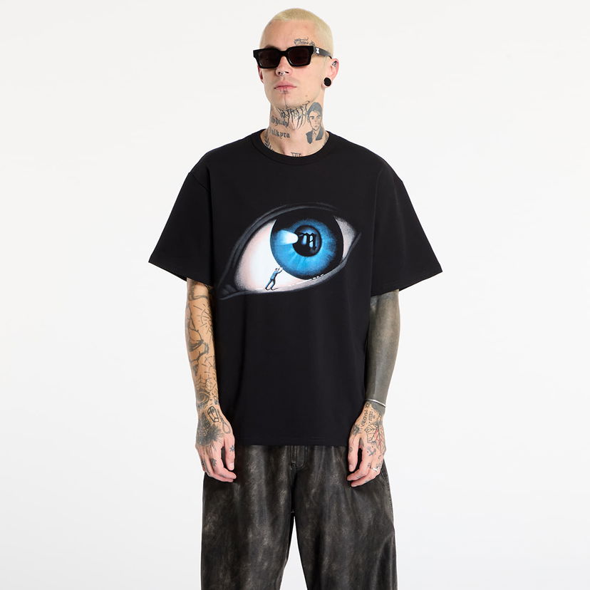 Majica kratkih rukava MISBHV Eye Print T-Shirt Crna | 251M103