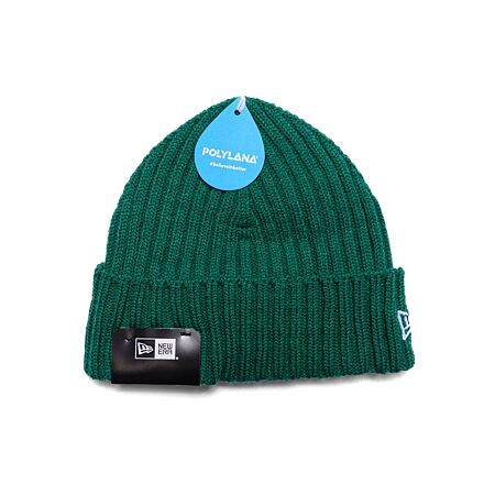 Kapica New Era Rib Short Cuff Beanie Melachite Green / White One Size Zelena | 60364235