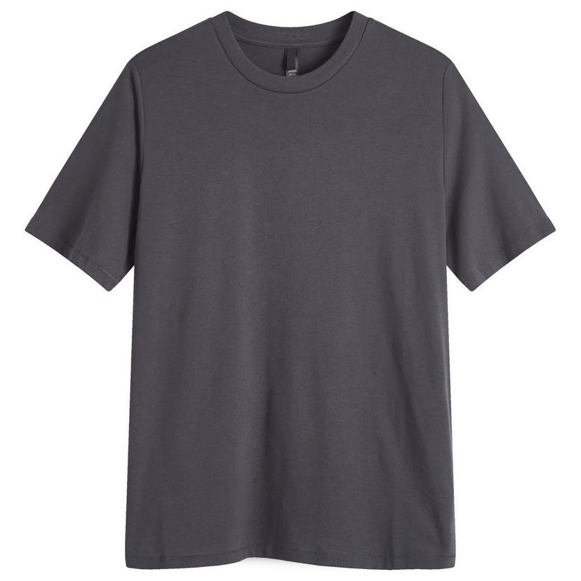 Majica kratkih rukava SKIMS Relaxed Fit Tee, Size Large Siva | SS-STT-6975W-ASH