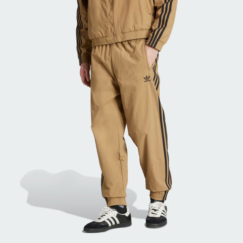 Trenirka adidas Performance Adicolor Woven Firebird Track Pants Smeđa | JY1339