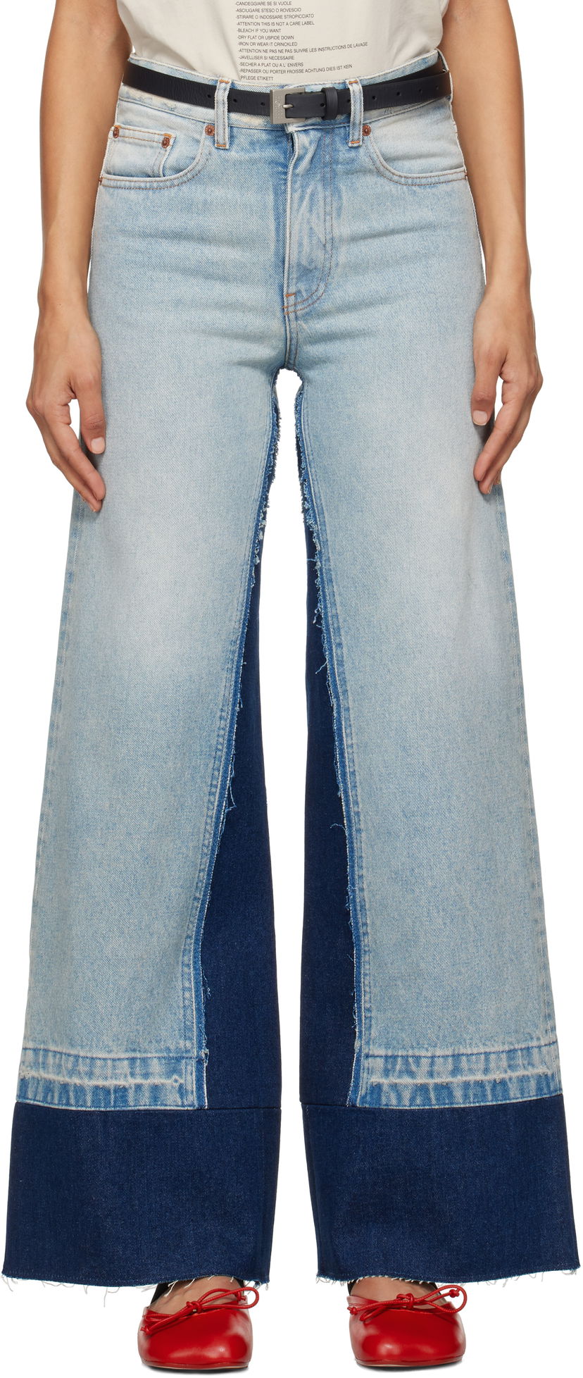 Jeans Maison Margiela 5 Pocket Jeans Plava | S62LB0176 S30589