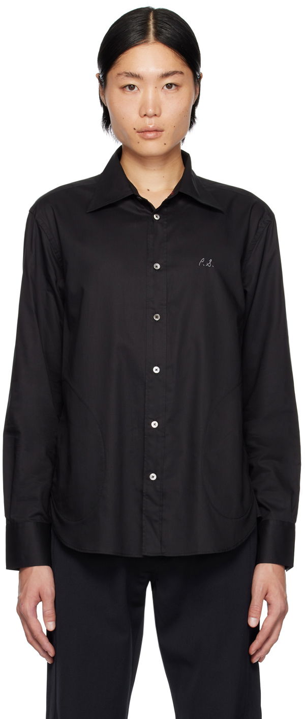 Košulja Paul Smith Paul Smith Commission Edition Embroidered Shirt Crna | M1R-492Y-L01241