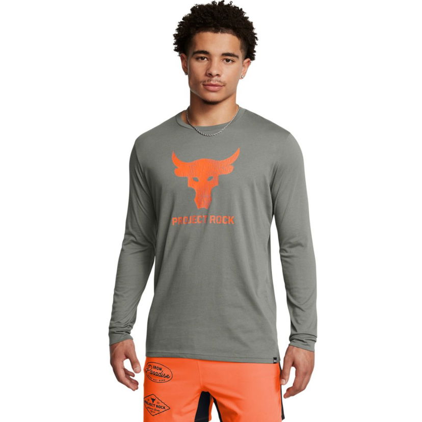 Majica kratkih rukava Under Armour Long Sleeve T-Shirt With Print Zelena | 1374847-709