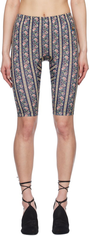 Kratke hlače Vivienne Westwood Vivienne Westwood Floral Print Cycling Shorts Tamnoplava | 3J01000E-J008A-, 0